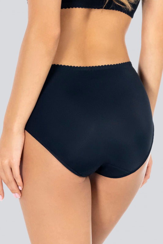 Mid-Waist Panties. Annija. Dark Blue