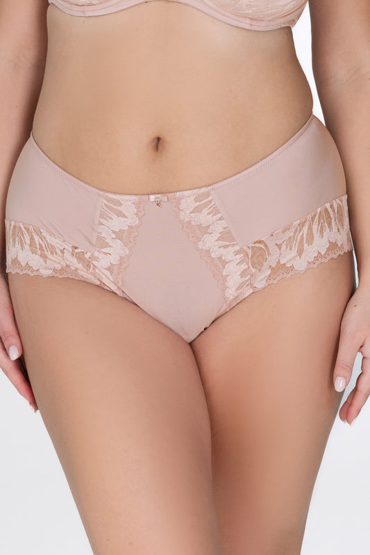 Midwaist Panties. Rebecca. Rose Porcelain