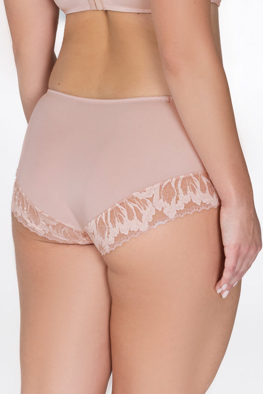 Midwaist Panties. Rebecca. Rose Porcelain
